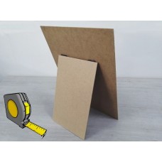 CUT TO SIZE MDF up to A3 Flush Strut Backs Portrait 
